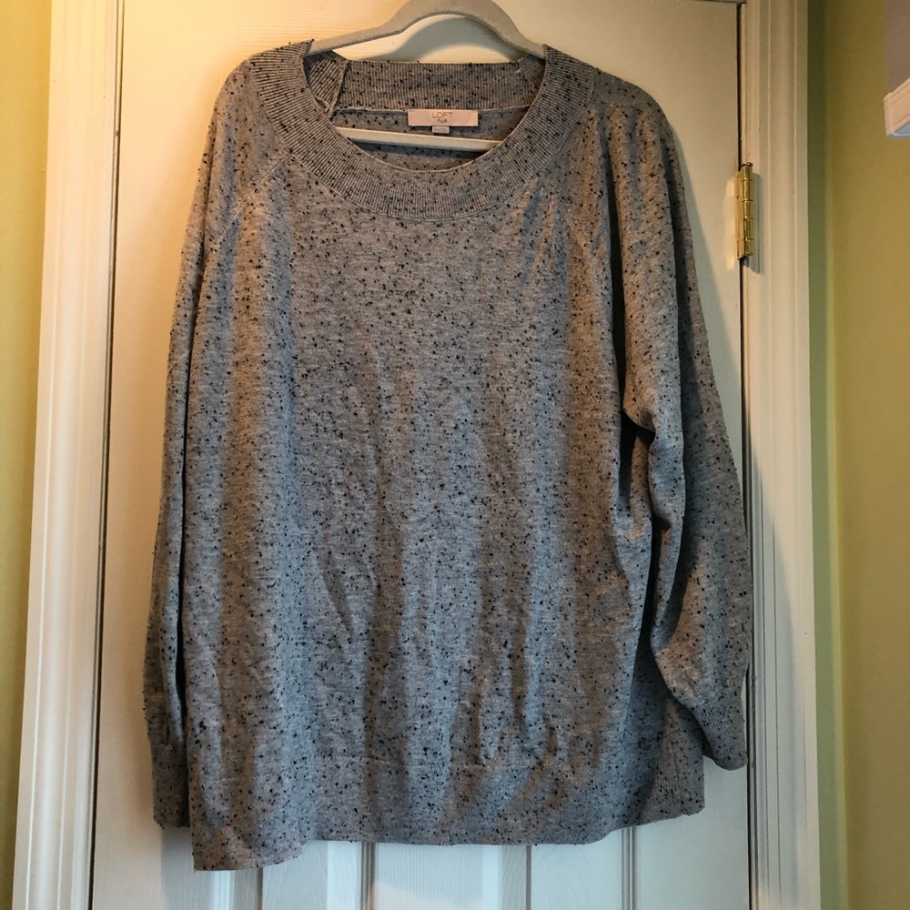 Plus Size Gray Sweater 20/22
